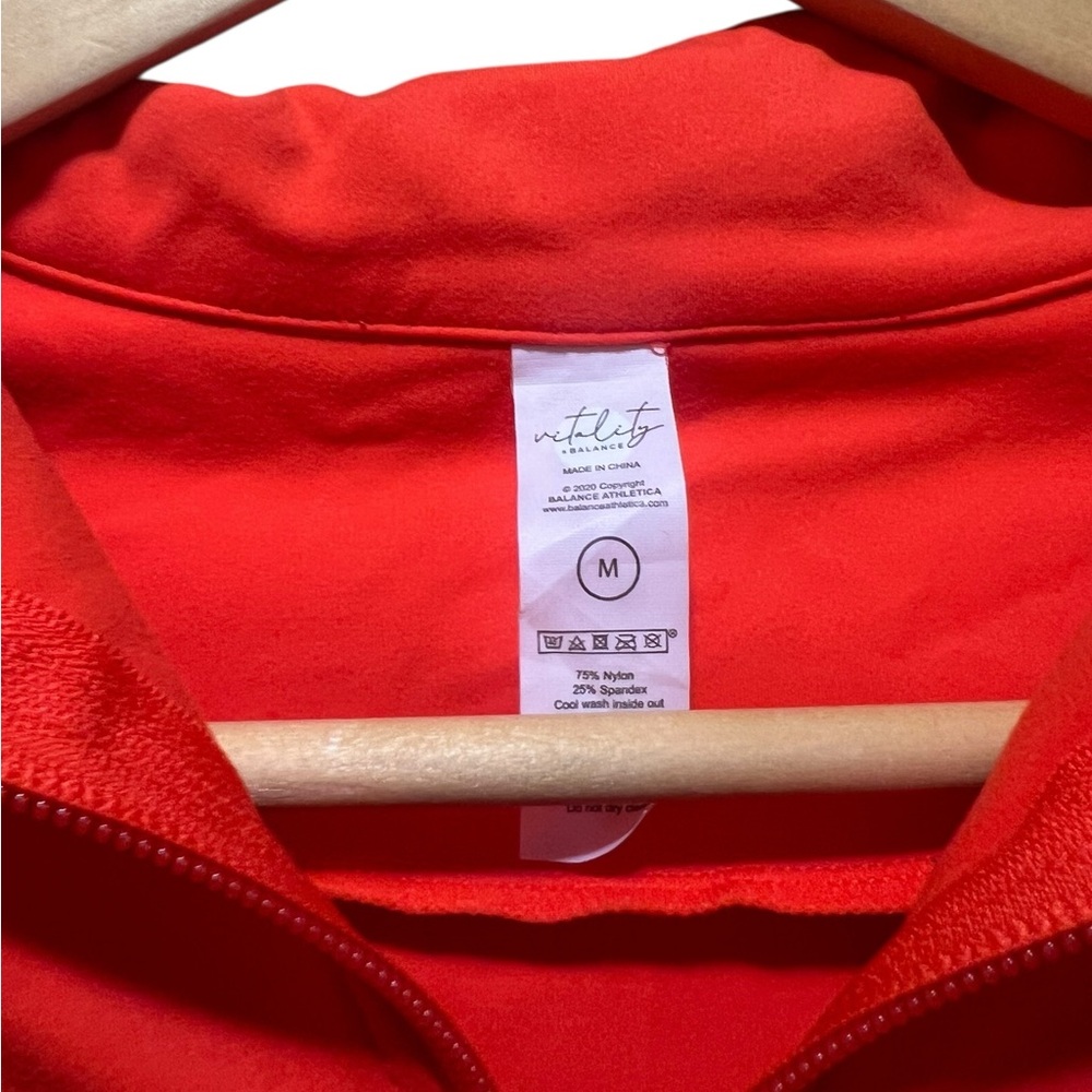 Balance Athletica Tati Bodycon Orange Dress Size Medium - Picture 6 of 10